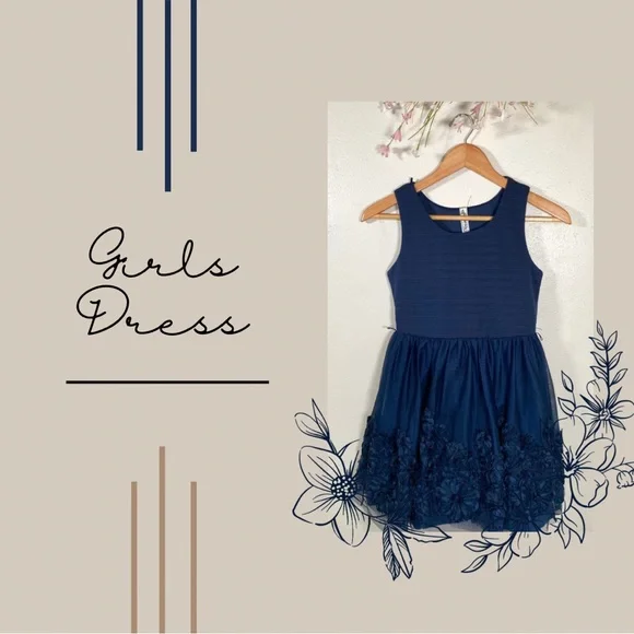 Knitworks Dresses | Knit Works Girl Dress | Color: Blue | Size: 10g | Paoselle's Closet Knitworks Dresses | Knit Works Girl Dress | Color: Blue | Size: 10g | Paoselle's Closet